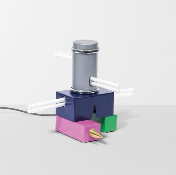 Peter Shire : Lampada da tavolo mod. Laurel  - Asta Design 200 - Associazione Nazionale - Case d'Asta italiane