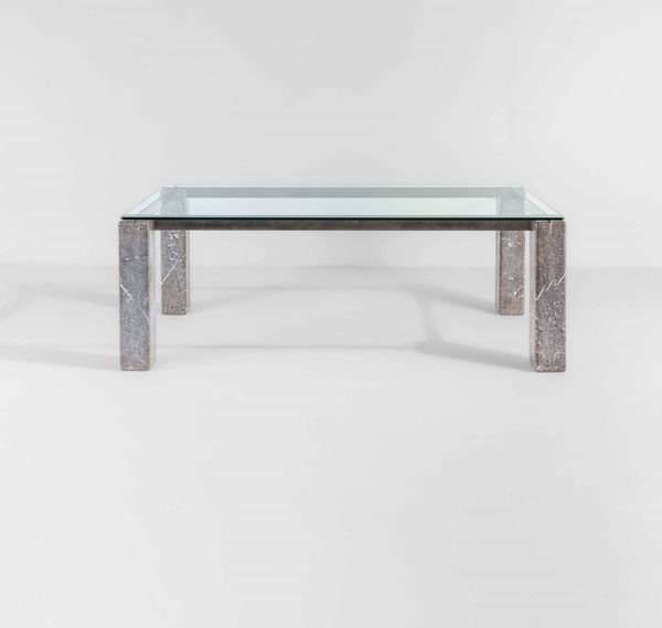 Renato Polidori : Tavolo rettangolare mod. Faraone  - Asta Design 200 - Associazione Nazionale - Case d'Asta italiane