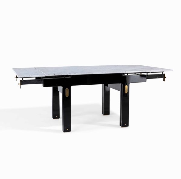 IGNAZIO GARDELLA : Tavolo allungabile  - Asta Design 200 - Associazione Nazionale - Case d'Asta italiane