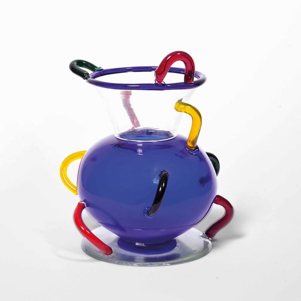 ETTORE SOTTSASS : Vaso mod. Mizar  - Asta Design 200 - Associazione Nazionale - Case d'Asta italiane