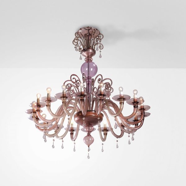 MURANO : Grande lampada a sospensione  - Asta Design 200 - Associazione Nazionale - Case d'Asta italiane
