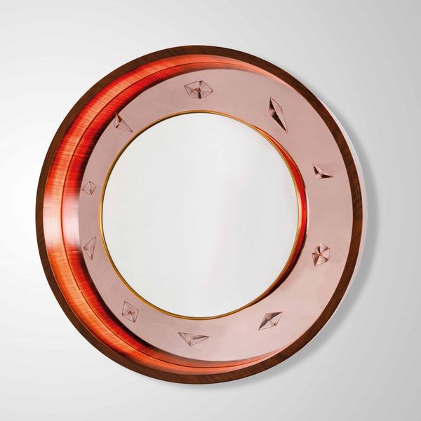 Specchio retro illuminato  - Asta Design 200 - Associazione Nazionale - Case d'Asta italiane