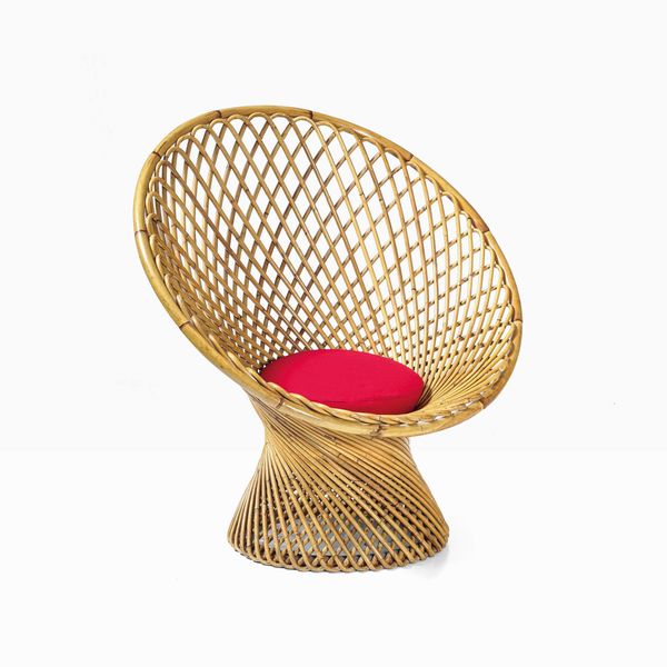 Franco Albini e Franca Helg : Poltrona mod. Primavera  - Asta Design 200 - Associazione Nazionale - Case d'Asta italiane
