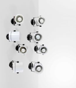 GINO SARFATTI - Otto lampade da parete mod. 142