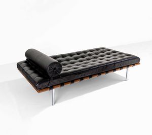 LUDWIG MIES VAN DER ROHE - Daybed mod. Barcelona