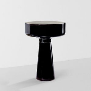 ANGELO MANGIAROTTI - Fioriera alta nera