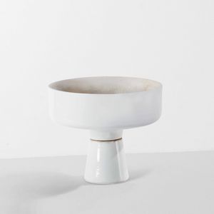 ANGELO MANGIAROTTI - Fioriera bassa bianca