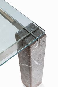 Renato Polidori : Tavolo rettangolare mod. Faraone  - Asta Design 200 - Associazione Nazionale - Case d'Asta italiane