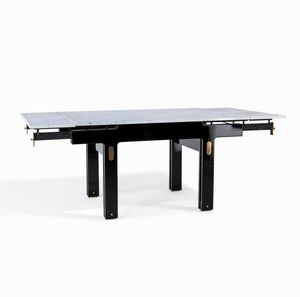 IGNAZIO GARDELLA : Tavolo allungabile  - Asta Design 200 - Associazione Nazionale - Case d'Asta italiane