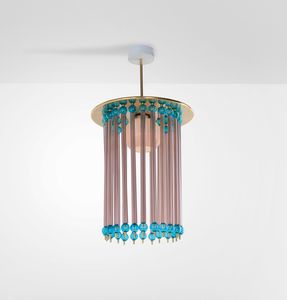 ETTORE SOTTSASS - Lampadario mod. Giocosa