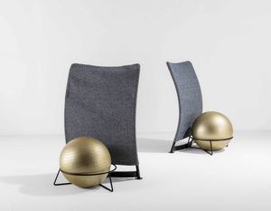 Fabrizio Ballardini & Lucio Costanzi - Coppia di poltrone mod. Sansiro