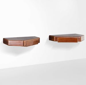 OSVALDO BORSANI - Due comodini da parete.