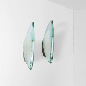 MAX INGRAND - Coppia di lampade da parete mod. 1552