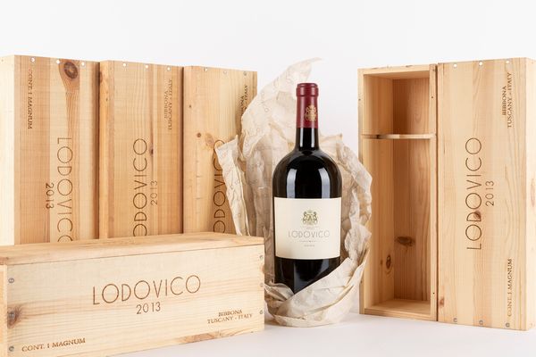 Toscana : Lodovico Antinori Tenuta di Biserno Lodovico Magnum (6 MG)  - Asta Vini e distillati - Associazione Nazionale - Case d'Asta italiane