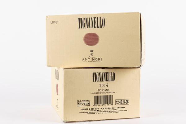 Toscana : Tignanello (12 BT)  - Asta Vini e distillati - Associazione Nazionale - Case d'Asta italiane