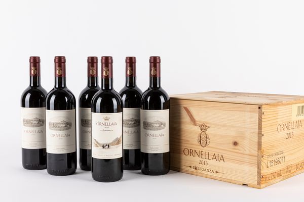 Toscana : Ornellaia (6 BT)  - Asta Vini e distillati - Associazione Nazionale - Case d'Asta italiane