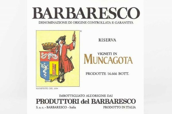 Piemonte : Produttori Del Barbaresco Muncagota Riserva (12 BT) OC  - Asta Vini e distillati - Associazione Nazionale - Case d'Asta italiane
