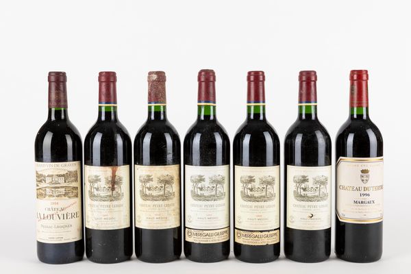 FRANCIA : Selezione Bordeaux (7 BT)  - Asta Vini e distillati - Associazione Nazionale - Case d'Asta italiane