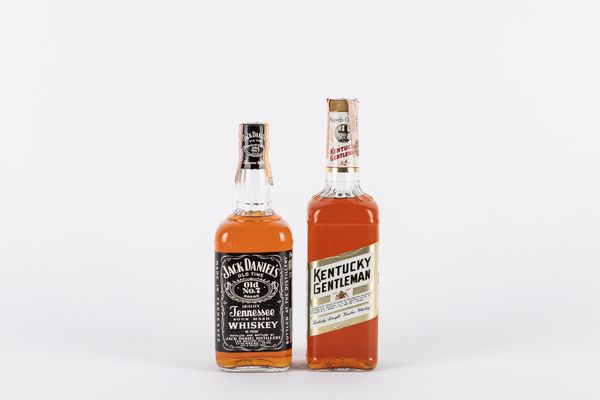 USA : Kentucky Gentleman e Jack Daniel's (2 BT)  - Asta Vini e distillati - Associazione Nazionale - Case d'Asta italiane