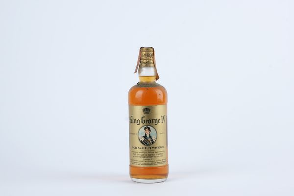 Scozia : King George IV Old Scotch Whisky  - Asta Vini e distillati - Associazione Nazionale - Case d'Asta italiane