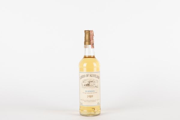 Scozia : Lands of Scotland Bladnoch - Single Cask  - Asta Vini e distillati - Associazione Nazionale - Case d'Asta italiane