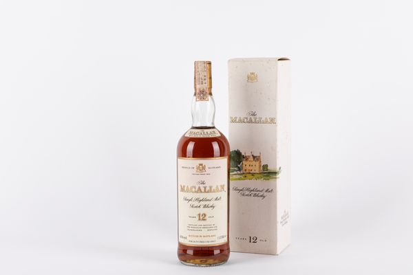 Scozia : Macallan 12 YO 1 Litro  - Asta Vini e distillati - Associazione Nazionale - Case d'Asta italiane
