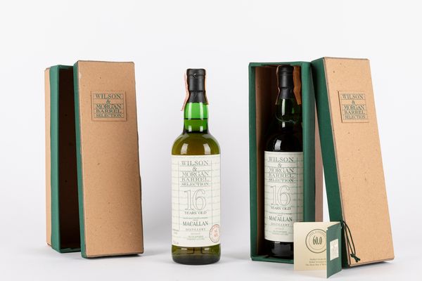 Scozia : Macallan 16 YO 1980 Wilson & Morgan Barrel Selection Cask Strength (Single Cask) (2 BT)  - Asta Vini e distillati - Associazione Nazionale - Case d'Asta italiane
