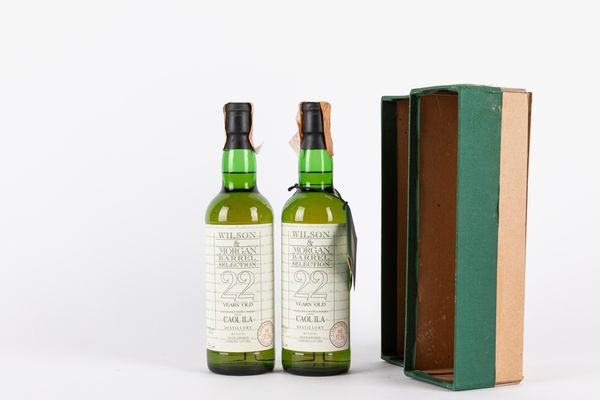 Scozia : Caol Ila 22 YO 1974 Wilson & Morgan Barrel Selection Cask Strength (Single Cask) (2 BT)  - Asta Vini e distillati - Associazione Nazionale - Case d'Asta italiane