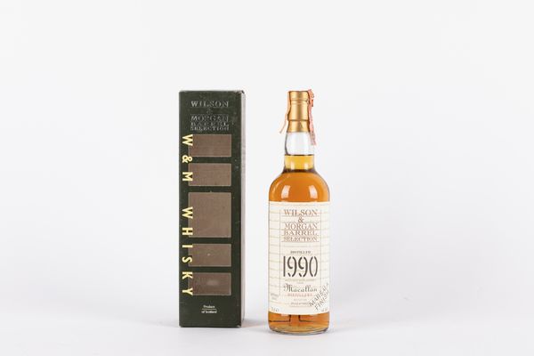 Scozia : Macallan 1990 Marsala Finish Wilson & Morgan Barrel Selection  - Asta Vini e distillati - Associazione Nazionale - Case d'Asta italiane