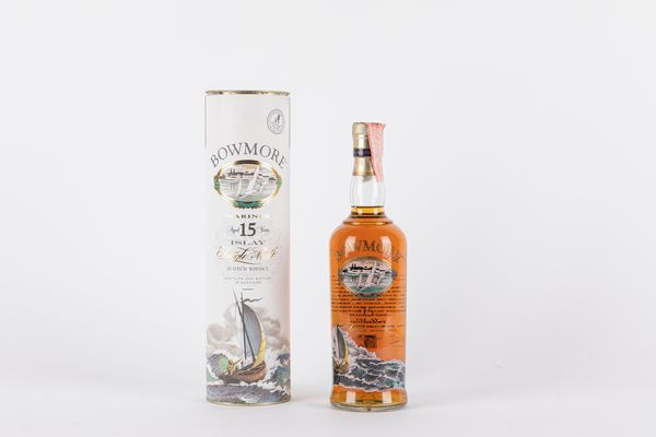 Scozia : Bowmore Mariner 15 YO (Screen Print Label)  - Asta Vini e distillati - Associazione Nazionale - Case d'Asta italiane
