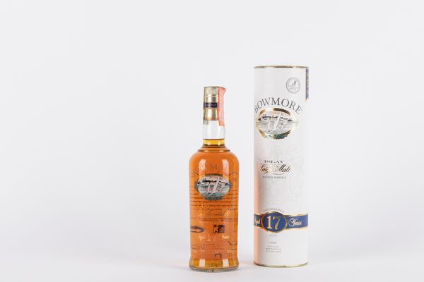 Scozia : Bowmore 17 YO (Screen Print Label)  - Asta Vini e distillati - Associazione Nazionale - Case d'Asta italiane