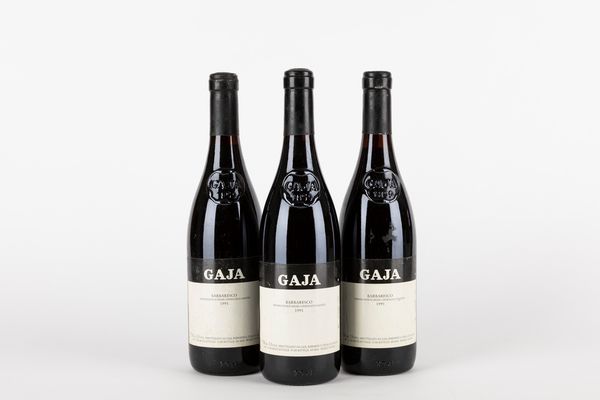 Piemonte : Gaja Barbaresco (3 BT)  - Asta Vini e distillati - Associazione Nazionale - Case d'Asta italiane