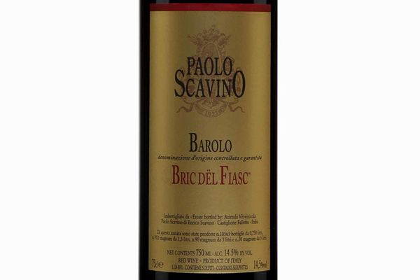 Piemonte : Paolo Scavino Barolo Bric Del Fiasc (12 BT) OWC  - Asta Vini e distillati - Associazione Nazionale - Case d'Asta italiane