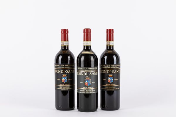Toscana : Biondi Santi Annata (3 BT)  - Asta Vini e distillati - Associazione Nazionale - Case d'Asta italiane