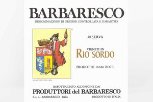 Piemonte - Produttori Del Barbaresco Rio Sordo Riserva (12 BT) OC