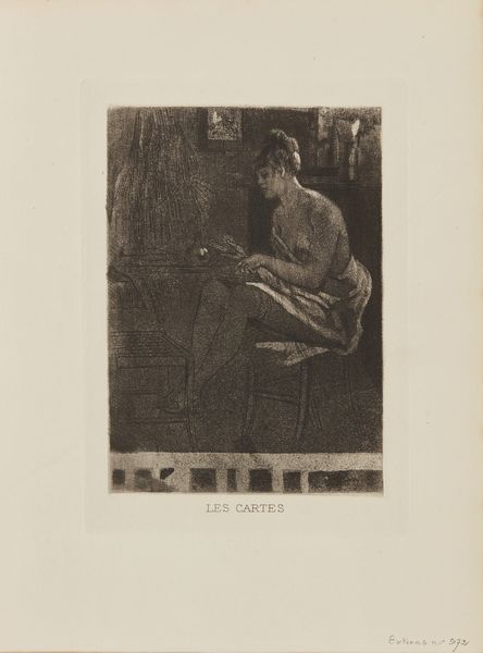 ROPS  F�LICIEN (1838 - 1898) : Les cartes  - Asta Asta 381 | ARTE ANTICA E DEL XIX SECOLO - Dipinti del XIX secolo  Online - Associazione Nazionale - Case d'Asta italiane