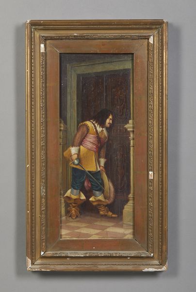 ARTISTA DEL XIX SECOLO : Moschettiere  - Asta Asta 381 | ARTE ANTICA E DEL XIX SECOLO - Dipinti del XIX secolo  Online - Associazione Nazionale - Case d'Asta italiane