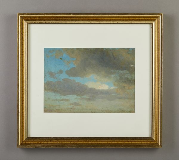 STEFFANI LUIGI (1827 - 1898) : Studio di nuvole  - Asta Asta 381 | ARTE ANTICA E DEL XIX SECOLO - Dipinti del XIX secolo  Online - Associazione Nazionale - Case d'Asta italiane