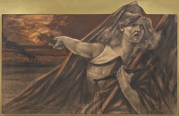 ARTISTA FRANCESE DEL XIX SECOLO : La Justice  - Asta Asta 381 | ARTE ANTICA E DEL XIX SECOLO - Dipinti del XIX secolo  Online - Associazione Nazionale - Case d'Asta italiane