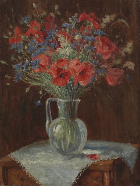 GREVE HEDWIG (1850 - 1925) : Natura morta di fiori  - Asta Asta 381 | ARTE ANTICA E DEL XIX SECOLO - Dipinti del XIX secolo  Online - Associazione Nazionale - Case d'Asta italiane