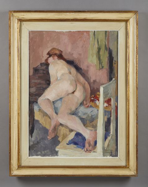 DEABATE TEONESTO (1898 - 1981) : Nudo di donna  - Asta Asta 381 | ARTE ANTICA E DEL XIX SECOLO - Dipinti del XIX secolo  Online - Associazione Nazionale - Case d'Asta italiane
