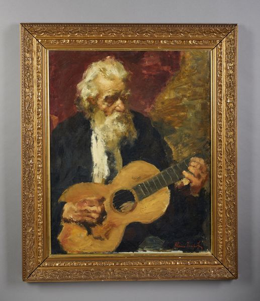 ISSUPOFF ALESSIO (1889 - 1957) : Il suonatore  - Asta Asta 381 | ARTE ANTICA E DEL XIX SECOLO - Dipinti del XIX secolo  Online - Associazione Nazionale - Case d'Asta italiane