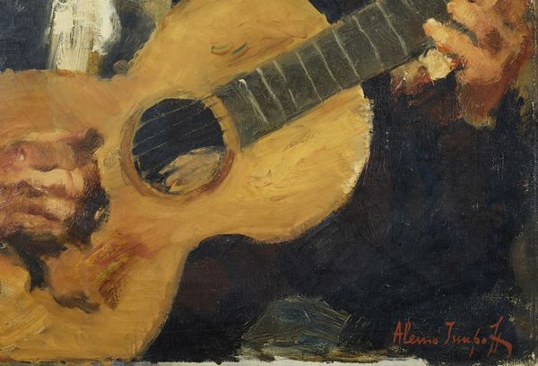 ISSUPOFF ALESSIO (1889 - 1957) : Il suonatore  - Asta Asta 381 | ARTE ANTICA E DEL XIX SECOLO - Dipinti del XIX secolo  Online - Associazione Nazionale - Case d'Asta italiane