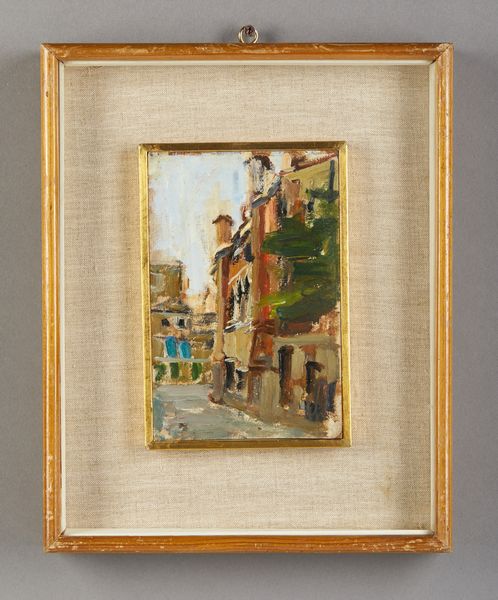 NOVATI MARCO (1895 - 1975) : Palazzo antico a S. Croce  - Asta Asta 381 | ARTE ANTICA E DEL XIX SECOLO - Dipinti del XIX secolo  Online - Associazione Nazionale - Case d'Asta italiane