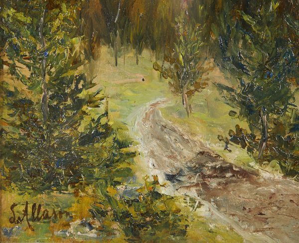 ALLASON SILVIO (1843 - 1912) : La Thuile  - Asta Asta 381 | ARTE ANTICA E DEL XIX SECOLO - Dipinti del XIX secolo  Online - Associazione Nazionale - Case d'Asta italiane