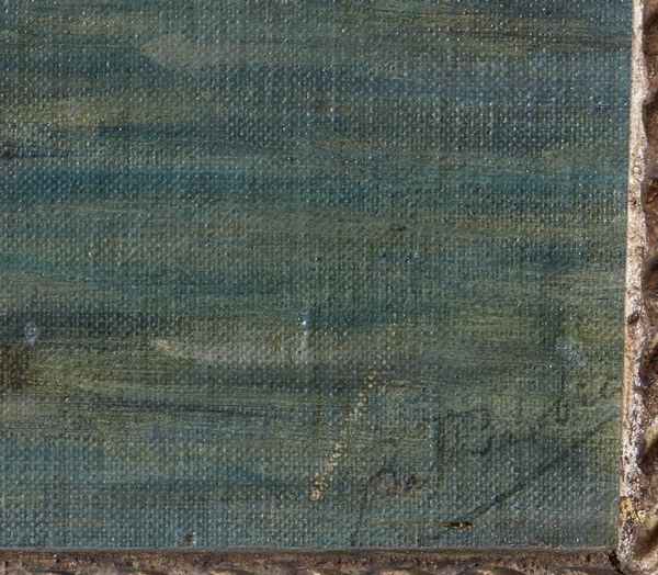 ARTISTA DEL XX SECOLO : Marina con barche  - Asta Asta 381 | ARTE ANTICA E DEL XIX SECOLO - Dipinti del XIX secolo  Online - Associazione Nazionale - Case d'Asta italiane