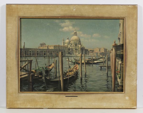 GRNBERG WOLFGANG (1909 - 2001) : Venezia  - Asta Asta 381 | ARTE ANTICA E DEL XIX SECOLO - Dipinti del XIX secolo  Online - Associazione Nazionale - Case d'Asta italiane