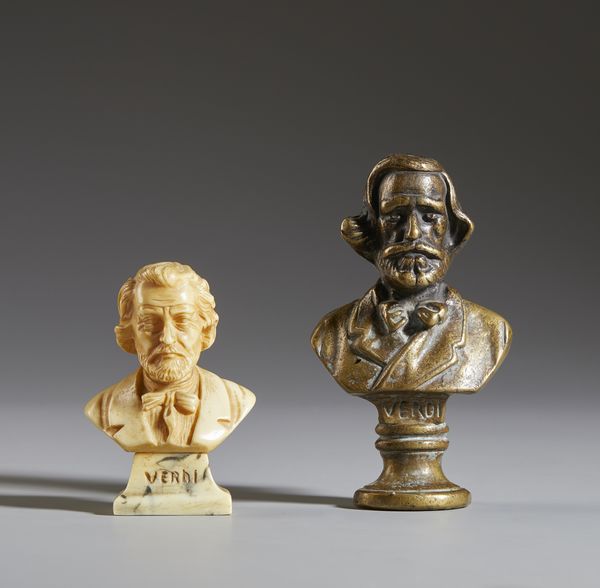 MANIFATTURA DEL XX SECOLO : Gruppo di quattro sculture raffiguranti Giuseppe Verdi  - Asta Asta 381 | ARTE ANTICA E DEL XIX SECOLO - Dipinti del XIX secolo  Online - Associazione Nazionale - Case d'Asta italiane
