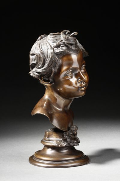 GEMITO VINCENZO (1852 - 1929) : Fonderia. Busto di fanciullo  - Asta Asta 381 | ARTE ANTICA E DEL XIX SECOLO - Dipinti del XIX secolo  Online - Associazione Nazionale - Case d'Asta italiane