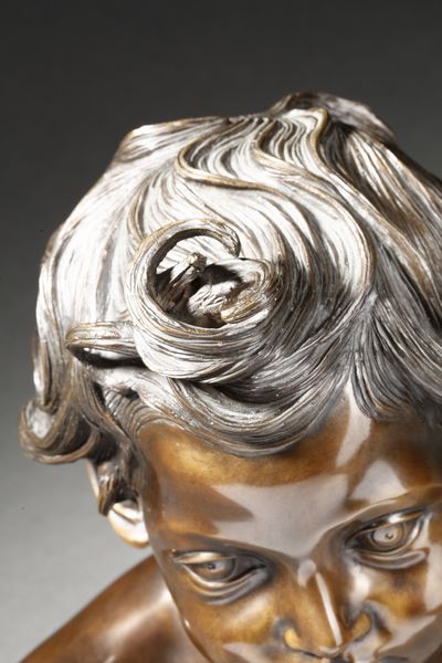 GEMITO VINCENZO (1852 - 1929) : Fonderia. Busto di fanciullo  - Asta Asta 381 | ARTE ANTICA E DEL XIX SECOLO - Dipinti del XIX secolo  Online - Associazione Nazionale - Case d'Asta italiane